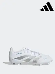 adidas White Predator League Football Boots (E34374) | $115