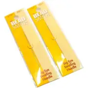 2 Big Eye Beading Needles Easy Threading Tool 2.25"