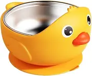 Baby Bowls with Suction | Cartoon Kids Dinnerware - Non-Slip Cute Baby-Led Weaning Bowls for Travel Feeding Picnic Kindergarten Snack Time Outdoor Meals First Solids