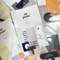 在飛比找蝦皮購物優惠-LeeleeCoco👻台灣現貨｜韓國SONIA簡約純色貼紙包