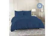 Queen Size Ocean Color 1000TC 100% Cotton Quilt Doona Duvet Cover Pillowcase Set