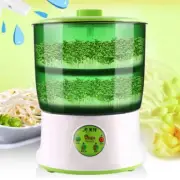 AUTOMATIC BEAN SPROUT MACHINE THERMOSTAT SEED GROWING SPROUT MAKER BEAN SPROUTER