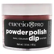 Cuccio Colour Pro Powder Polish Nail Colour Dip System - Oh Fudge For Women 1.6 oz Nail Powder