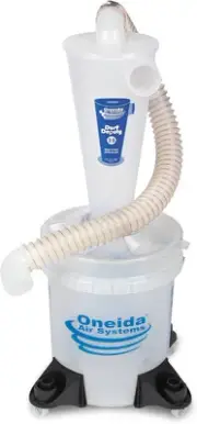 Oneida Air Systems Dust Deputy 2.5 Deluxe Cyclone Separator Kit: Portable Collec