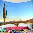 Big Cactus Nice Wild 3D Wall Hang Cloth Tapestry Fabric Decorations Decor
