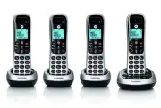 Motorola® CD4014 4-Handset Cordless Telephone Set With Digital Answering System