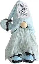 Gnome Ornament Cute Gnome Decor Summer Sea Gnome Festival Scene Layout Decor Party Blue Dwarf Blue Gnome Plush Sea Gnome Dwarf Decor Sea Beach Gnome Thanksgiving Gnomes Dwarf Doll