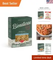 Fusilli Pasta Noodles - Gluten Free Pasta Organic, Rice & Lentil Pasta, Koshe...