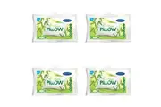 4PK Jason Medium Feel Bamboo Pillow Home Bedding Sleeping Cushion White