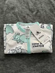 Size 0 - Bonds Wondersuit Disney Dumbo White - BNWT