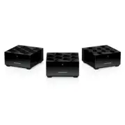 NETGEAR Nighthawk Tri-Band Whole Home Mesh WiFi 6 System MK73S – Router + 2