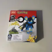 Mega Construx Pokemon Luxio Construction Set 67 Pieces Rare New Sealed