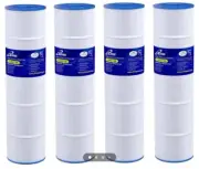 iLiving ILG8CF-105 Pool Spa Water Filter Cartridge, White & Blue