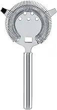 Cocktail Strainer, Stainless Steel Cocktail Strainer Cocktail Strainer Drink Strainer Tool Bar Strainer Cocktail Ice Bar Stand Strainer for Bartender Drinking Water Strainer