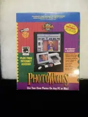 Photo Works plus sealed Seattle Film Works WINDOWS MACINTOSH SPRY MOSAIC IMAGES