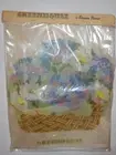 VTG Eleanor Parnes GREENHOUSE NEEDLEPOINT KIT Hand painted Canvas w/ Yarn NOS