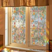 Static Cling Privacy Window Film Sunlight Glass Film Home Wall Decoration