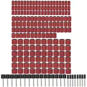 Tool 384PCS Sanding Drum Kit Nail Drill Bits Polished Dremel Accessories Rotary