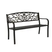 Garden Bench Seat Outdoor Furniture Cast Iron Patio Benches Seats Lounge Chair