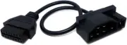 Ford OBD Code Reader 7 Pin Male OBD1-OBD2 16 Pin Diagnostic Adapter Cable