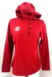 NEW Redbull New York Columbia Intense Red Darling Days Hoodie Knit Women's L