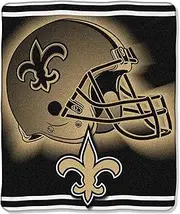 New Orleans Saints 50"x60" Raschel Throw
