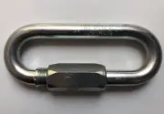 Wide Jaw Quick Link, 1/2 in, 2750 lb. MAILLON RAPIDE MRGOZ12.0, 7351F-1/2"