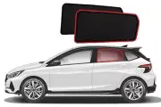 SNAPSHADES Car Rear Window Shades for Hyundai i20/i20 N 3rd Gen (BC3/BI3; 202...