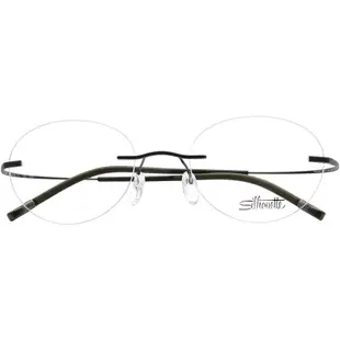silhouette 7580 奧地利詩樂眼鏡｜商務復古無框圓形眼鏡 男生品牌眼鏡框【幸子眼鏡】