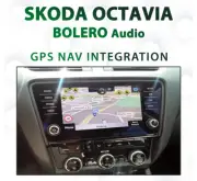 Skoda Octavia 2018 - current / GPS Navigation retrofit on Bolero Infotainment