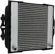 Car Radiator Auxiliary Radiator With Bracket Fit BMW 5 6 7 Series 535i 650i 740i F10 F12 F13 F01 F02 F07 N55 N20 17117802662 Radiator Fin Comb Kit