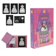 Tiger Tribe Foil Art Princess Gowns