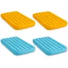 Intex Cozy Kidz Bright & Fun-Colored Inflatable Air Bed w/ Carry Bag (4 Pack)