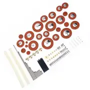 1 Set Alto Saxophone Repair Tools Alto Sax Musical Instrument Screws Pad Nut WPD