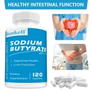 Sodium Butyrate Vege Capsules Support Digestive Health Liver Function
