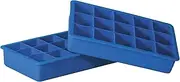 Avanti Silicone 15 Cup Square Ice Cube Tray 2-Pieces Set