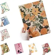 Case for iPad 10.2-Inch 9th/8th/7th Generation (2021/2020/2019) & iPad Air 10.5" 2019/ iPad Pro 10.5 - Flower Pattern Cute Slim Leather Folio Stand Cover with Pencil Holder, Auto Wake/Sleep(Color C)