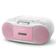 Sony CD Radio Cassette Recorder CFD-S70: FM/AM/Wide FM recordable pink New F/S