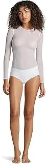 [commando] Women's Chic Mesh Long Sleeve Tee Tu115