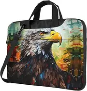 eagle Print Protective Laptop Bag Versatile Bags Computer Case Soft Women Men Unique