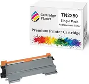 Cartridge Planet Compatible Toner Cartridge for Brother TN-2250 TN2250 (2,600 pages) for Brother DCP7060D DCP7065DN FAX2840 FAX2950 HL2240D HL2242D HL2250DN HL2270DW MFC7240 MFC7360N MFC7362N MFC746..
