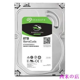 西米の店希捷 Seagate 3TB 4TB 6TB 8TB BarraCuda 硬碟 新梭魚 3.5吋硬碟 HDD 桌上