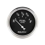 Autometer Old Tyme 2-1/16in Fuel Level Gauge 240-33 Ohms Short Sweep Electric...