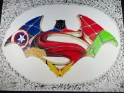 Prisoner Art By TreeFrog ‘Super Duper Hero’ Original Watercolor One Of A Kind