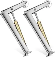 [sunnymark&co] Lid Support Hinge Soft Close Toy Box Hinges 150N Gas Struts Heavy Duty Soft Close Lid Support Hinges Lid Buffer for Wooden Box Toy Boxes Beds and Heavy Lid (150N 2 Pack) (150 N)