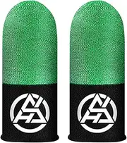 gamiing Finger Covers - 2pcs gamiing Grip Sleeves, Glowing Finger Sleeves for gamiing | Smooth GamesFinger Cots, Finger Guards for Mobile Phone Tablet Devices