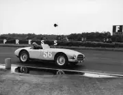 Ace prototype, V Davison at Silverstone 1954 Old Photo