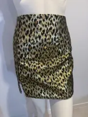 Alice McCall Leopard Night Cat Skirt :: Size 6 :: BRAND NEW WITH TAGS
