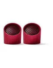 [Lexon] Set Of Magnetic Bluetooth Ray Speakers in Red