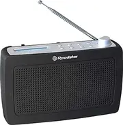 Roadstar TRA-886D+ Portable DAB/DAB+/FM Radio (2 Alarm Times, Sleep Timer, Headphone Jack, Mains and Battery Operated), Black
